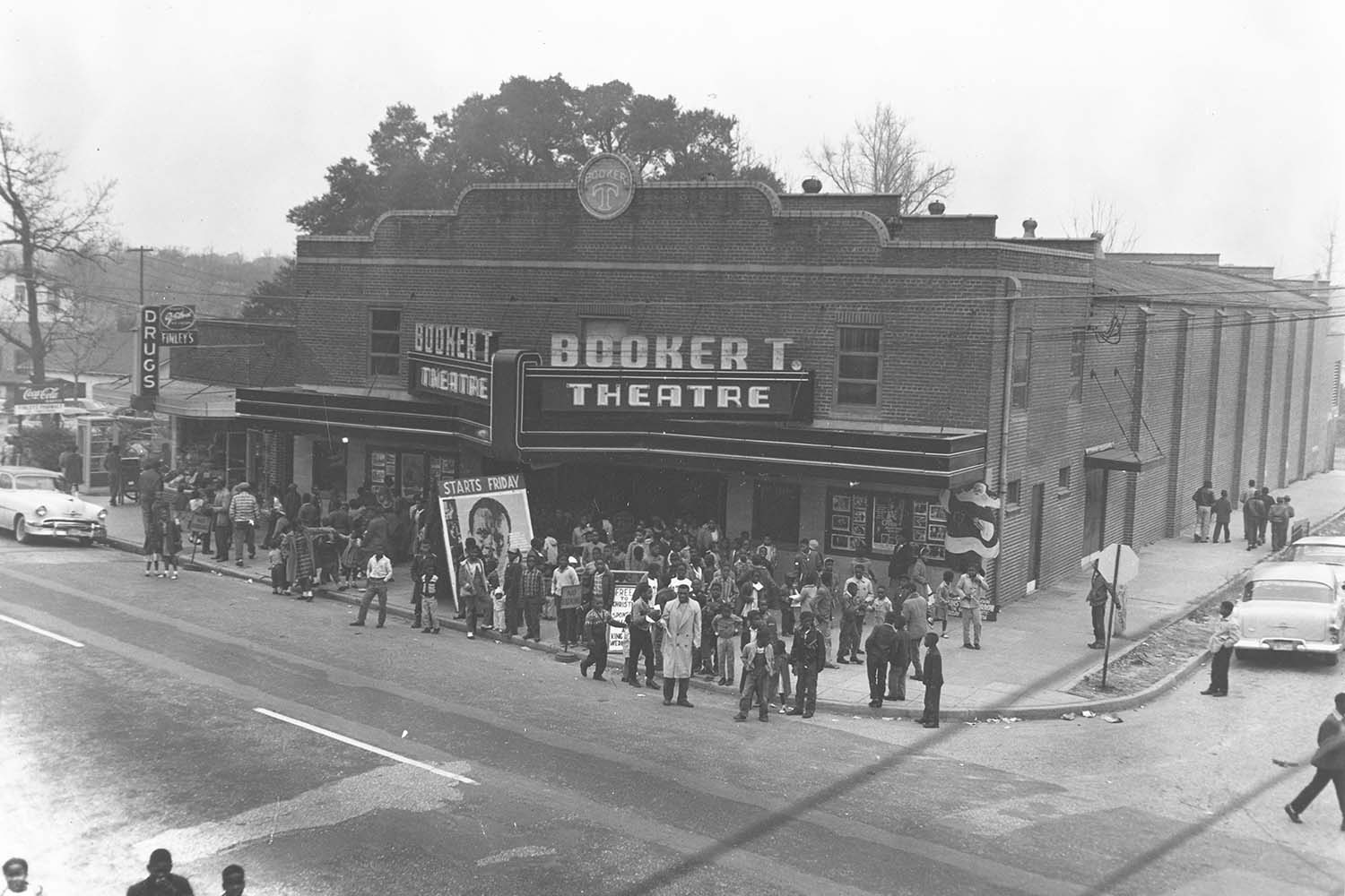 booker t theater, mobile al 1950s